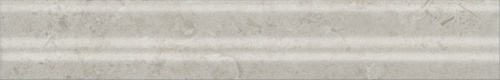 Керамическая плитка KERAMA MARAZZI Бордюр Багет Карму серый светлый матовый обрезной 30x5x1,9