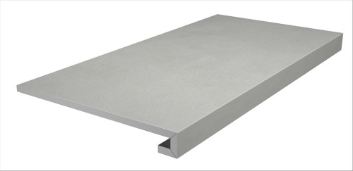 Керамический гранит KERAMA MARAZZI Ступень клееная Про Чементо серый матовый 33x60x0,9