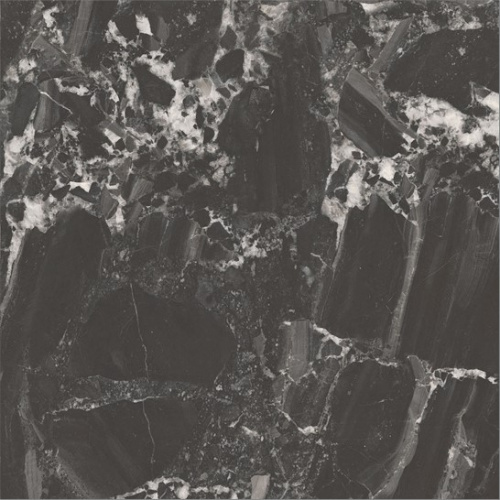 Керамический гранит KERAMA MARAZZI Риальто чёрный матовый обрезной 80x80x0,9