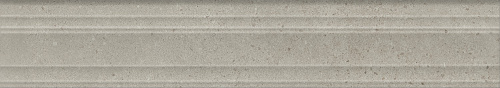 Керамическая плитка KERAMA MARAZZI Бордюр Багет Монсеррат серый светлый матовый обрезной 40x7,3x2,7