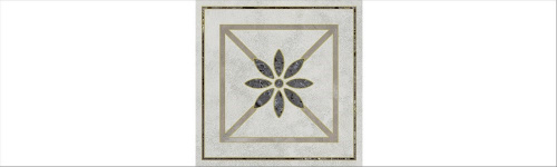 Керамический гранит KERAMA MARAZZI Вставка Серенада 2 лаппатированный обрезной 7,2x7,2x0,9