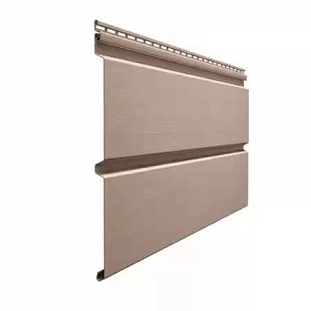 Сайдинг Docke Premium D6S брус, 3.60*0.30 м, капучино