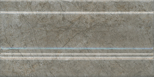 Керамическая плитка KERAMA MARAZZI Плинтус Каприччо серый глянцевый 20x10x1,3
