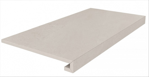 Керамический гранит KERAMA MARAZZI Ступень клееная Про Матрикс белый обрезной 33x60x0,9