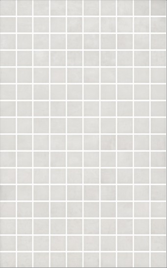 Керамическая плитка KERAMA MARAZZI Декор Левада мозаичный серый светлый глянцевый 25x40x0,8