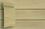 Сайдинг виниловый Natural-Брус Grand Line Тундра S7, 3х0,182 м, ясень