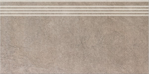 Керамический гранит KERAMA MARAZZI Ступень Королевская дорога коричневый светлый обрезной 30x60x0,9