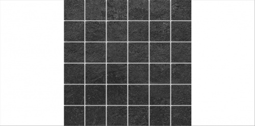Керамический гранит KERAMA MARAZZI Декор Про Стоун черный мозаичный  30x30x0,9