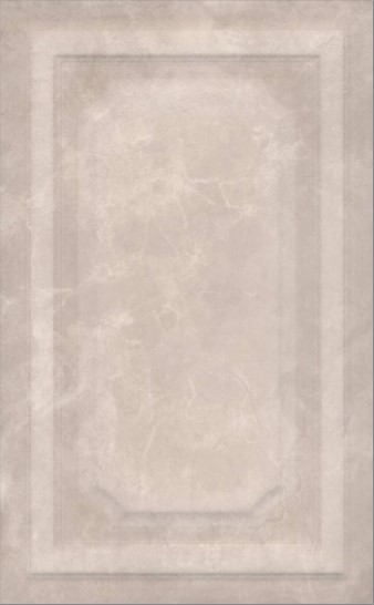 Керамическая плитка KERAMA MARAZZI Гран Пале бежевый панель глянцевый 25x40x0,95