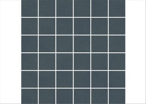 Керамический гранит KERAMA MARAZZI Декор Про Чементо мозаичный синий тёмный матовый 30x30x0,9