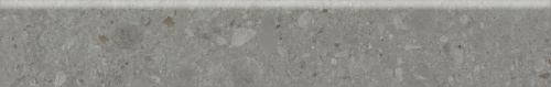 Керамический гранит KERAMA MARAZZI Плинтус Чеппо ди Гре серый тёмный матовый обрезной 60x9,5x0,9
