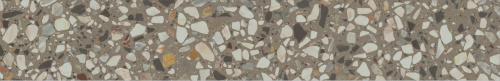 Керамический гранит KERAMA MARAZZI Подступенок Бричиола серый матовый обрезной 60x10,7x0,9
