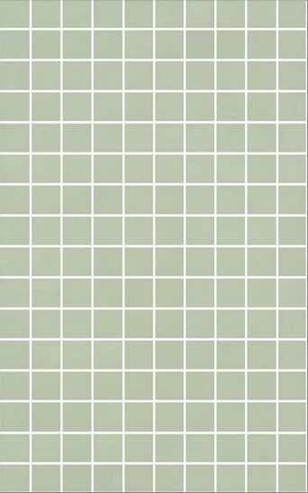 Керамическая плитка KERAMA MARAZZI Декор Левада мозаичный зеленый светлый глянцевый 25x40x0,8