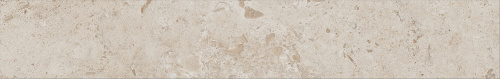 Керамический гранит KERAMA MARAZZI Плинтус Про Лаймстоун бежевый натуральный обрезной 60x9,5x0,9