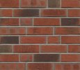 Клинкерная фасадная плитка Feldhaus Klinker R752 Vascu ardor carbo NF14, 240*14*71 мм