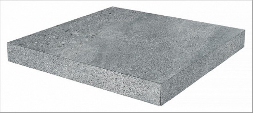 Керамический гранит KERAMA MARAZZI Ступень угловая клееная Про Матрикс серый темный  33x33x0,9