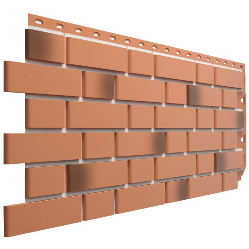 Фасадные панели Docke Premium Flemish, 1095x420 мм, красный жженый