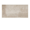 Фронтальная клинкерная ступень простая Paradyz Viano Beige, 300*600*11 мм