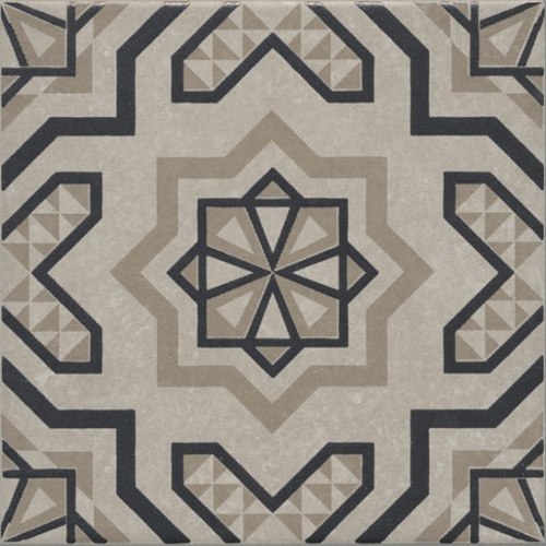 Керамический гранит KERAMA MARAZZI Декор Касабланка серый светлый матовый 20x20x0,8