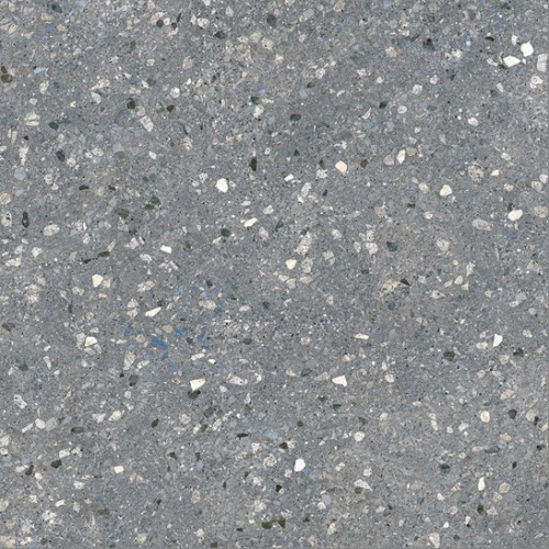 Керамический гранит KERAMA MARAZZI Терраццо серый тёмный обрезной 60x60x0,9