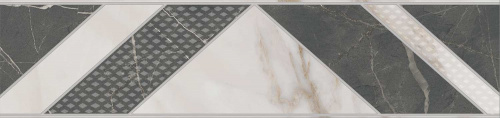 Керамическая плитка KERAMA MARAZZI Бордюр Буонарроти матовый обрезной 30x7,2x0,9