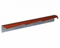 Фронтонная планка резная Gerard, правая, 1200 мм, redwood (161)