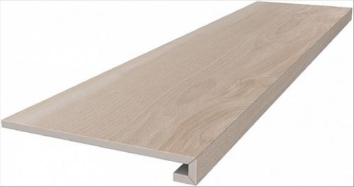 Керамический гранит KERAMA MARAZZI Ступень клееная Про Вуд бежевый светлый 33x119,5x0,9