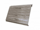 Металлический сайдинг Гранд Лайн / Grand Line профиль Вертикаль, Print elite 0.45, цвет Nordic Wood 