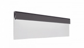 Финишная планка AQUASYSTEM, 0.5 PURAL MATT, 2000 мм, RR 23 маренго