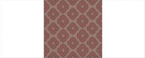 Керамический гранит KERAMA MARAZZI Декор Агуста 2 розовый матовый 9,8x9,8x0,7