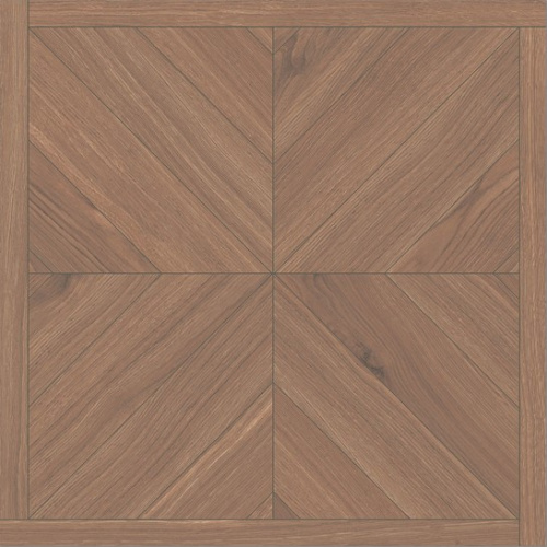 Керамический гранит KERAMA MARAZZI Декор Альберони коричневый матовый обрезной 60x60x0,9