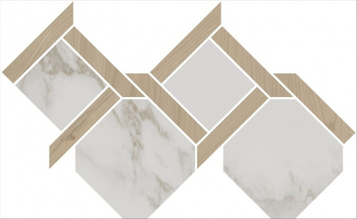 Керамический гранит KERAMA MARAZZI Декор Монте Тиберио наборный лаппатированный 48x29,5x0,9