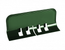 Ограничитель перелива универсальный Металл Профиль Foramina (Престиж), цвет зеленый (RAL 6005)