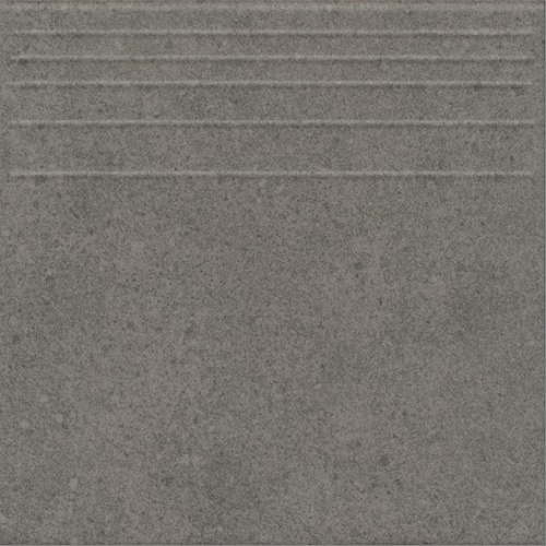 Керамический гранит KERAMA MARAZZI Базис серый ступени матовый 30x30x0,8х0,8