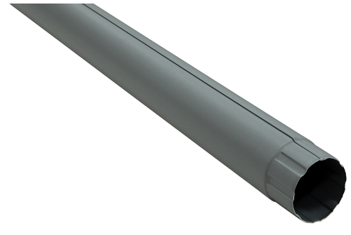 Труба круглая Grand Line 90 мм 3 м Matte PU RAL 7024