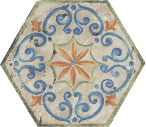 Керамический гранит KERAMA MARAZZI Декор Виченца Майолика  20x23,1x0,7
