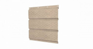 Софит металлический с полной перфорацией Grand Line / Гранд Лайн, Print elite 0.45, цвет White Wood (Беленый дуб)