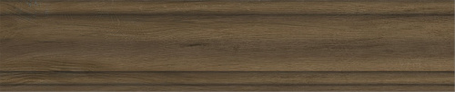 Керамический гранит KERAMA MARAZZI Плинтус Сальветти коричневый  39,6x8x1,55