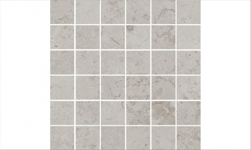 Керамический гранит KERAMA MARAZZI Декор Про Лаймстоун серый светлый матовый мозаичный 30x30x0,9