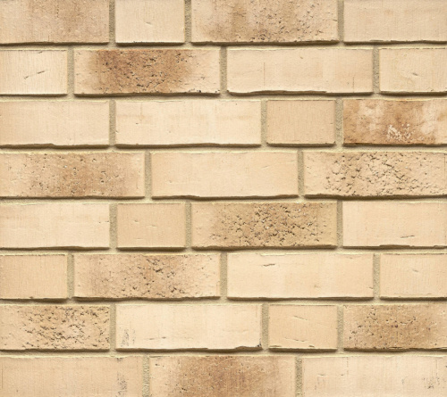 Клинкерный облицовочный кирпич Feldhaus Klinker K914NF vario crema sabbia
