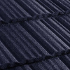 Композитная черепица Метротайл (Metrotile) серия MetroShake II, цвет темно-синий, 1330х410 мм