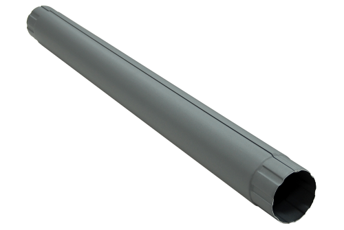 Труба круглая соединительная Grand Line 90 мм 1 м Matte PU RAL 7024