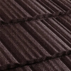 Композитная черепица Метротайл (Metrotile) серия MetroShake II, цвет коричневый, 1330х410 мм
