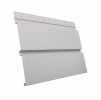 Металлический сайдинг Гранд Лайн / Grand Line профиль Квадро Брус, Print elite 0.45, цвет Milky Wood