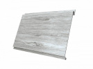 Металлический сайдинг Гранд Лайн / Grand Line профиль Вертикаль, Print elite 0.45, цвет Snow Wood (С