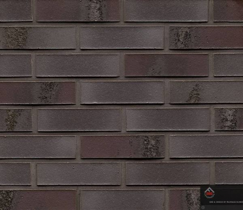 Клинкерная фасадная плитка Feldhaus Klinker R565 Carbona geo ferrum