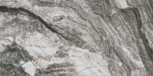 Керамический гранит KERAMA MARAZZI Ониче серый темный лаппатированный обрезной 60x119,5x0,9