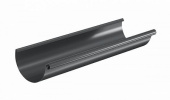 Желоб водосточный D150 Aquasystem Pural, 3 м, RR 23 маренго