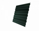 Профнастил С10R Гранд Лайн / Grand Line 0,5 GreenCoat Pural Matt Zn 275, цвет RR 11 темно-зеленый (R