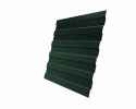 Профнастил С8A Гранд Лайн / Grand Line 0.5 GreenCoat Pural Matt Zn 275, цвет RR 11 темно-зеленый (RA